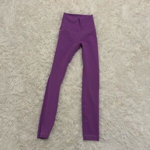 purple luluemon leggings
